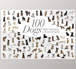 Download 100 Dogs Bundle – Cut-out Pictures – CreativeMarket 2042414 (PNG)