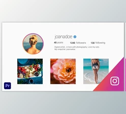 Download Instagram Promo | For Premiere Pro (Videohive 34323452) - PR Project