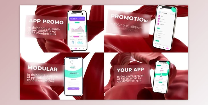 Download Soft Cloth App Promo (Videohive 34503478) - AE Project