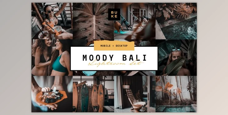 Download MOODY BALI TRAVEL LIGHTROOM PRESETS (Mob, Desk)