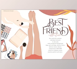 Download Best Friend collection (PNG, JPG, AI)