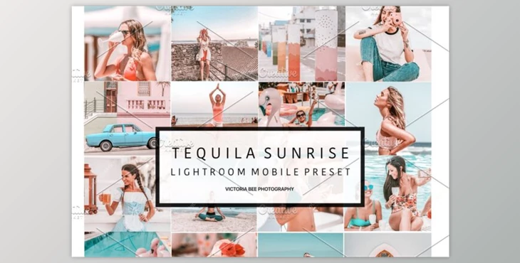 Download 5 Mobile Presets TEQUILA SUNRISE (DNG, PDF)
