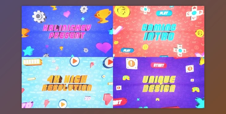 Download Gaming 8 Bit Intro / Titles - Premiere Pro (Videohive 34298450)