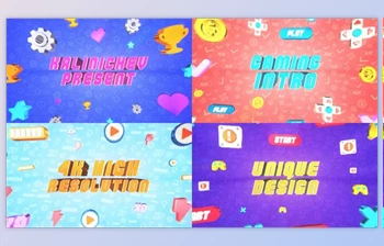Download Gaming 8 <span class='badge badge-warning'>Bit</span> Intro / Titles - Premiere Pro (Videohive 34298450)
