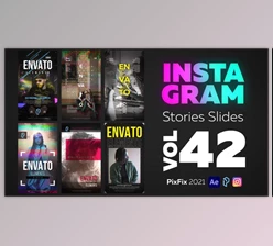 Download Instagram Stories Slides Vol. 42 (Videohive 34623655) - AE Project
