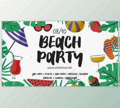 Download Beach Party (Videohive 24281769) - AE Project