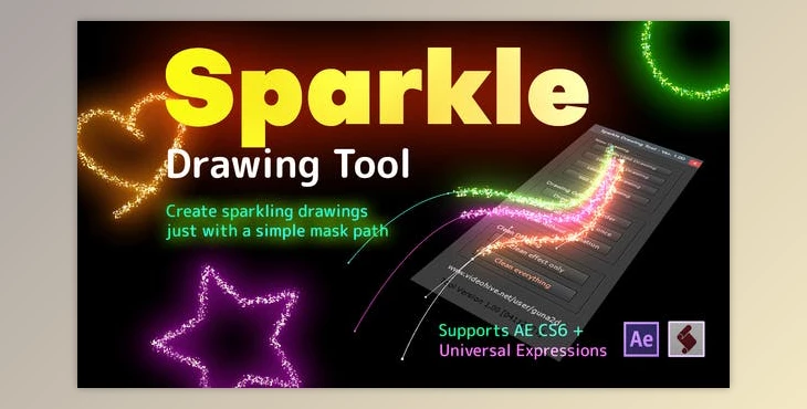 Download Sparkle Drawing Tool (Videohive 34617761) - AE Project