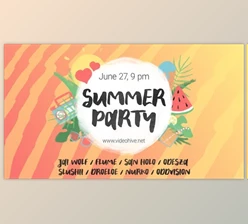 Download Summer Party Promo (Videohive 25815207) - AE Project