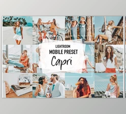 Download CAPRI 4 Lightroom Mobile presets - CreativeMarket 3957013