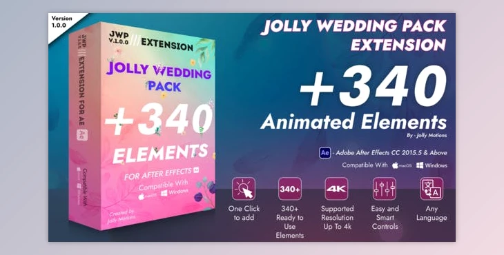 Download Jolly Wedding Pack (Videohive 33732398) - AE Project