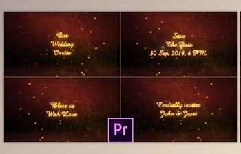 Download <span class='badge badge-warning'>Wedding</span> Invitation Titles - Premiere Pro (Videohive 34116905)
