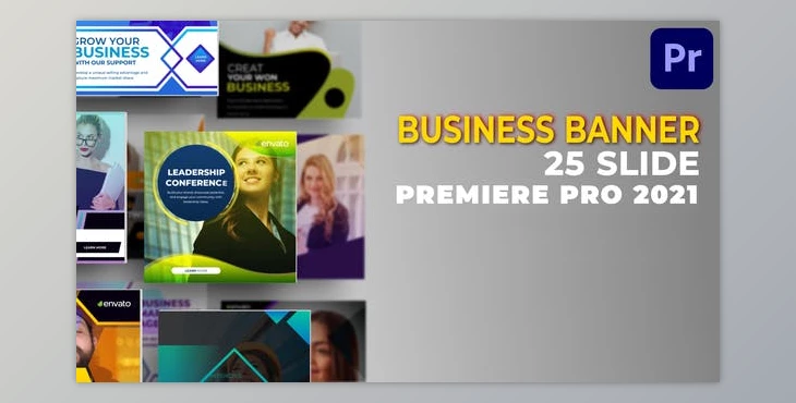 Download 25 Facebook & Instagram Banner | Mogrt (Videohive 34611931)