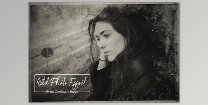 Download Old Photo Effect Overlays + Action (ATN)