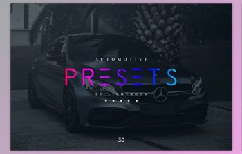 Download Automotive Lightroom <span class='badge badge-warning'>Presets</span> 3.0