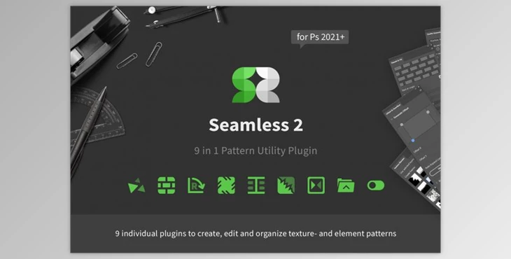 Download Seamless 2 – Pattern Utility Plugin By h3design