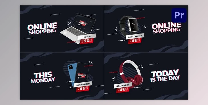 Download Cyber Monday Product Promo Mogrt 183 (Videohive 34557223)