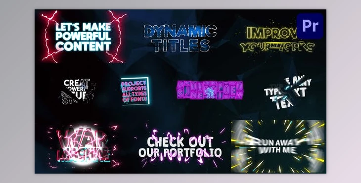 Download Dynamic Titles | Premiere Pro MOGRT (Videohive 34553557)
