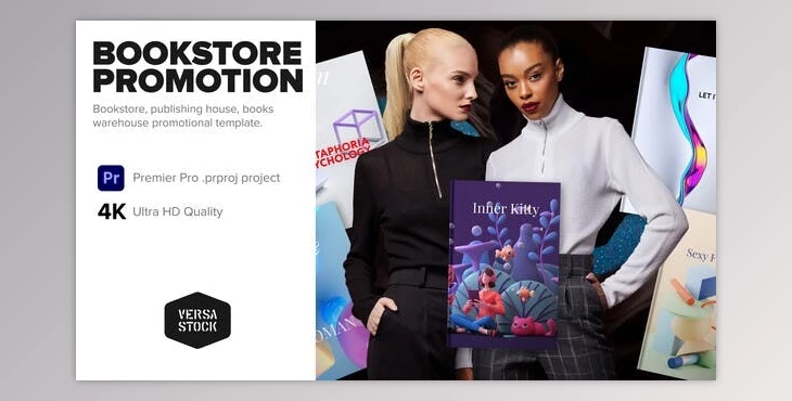 Download Bookstore Publishing Books Marketing Promo (Videohive 34578998) - PR Project