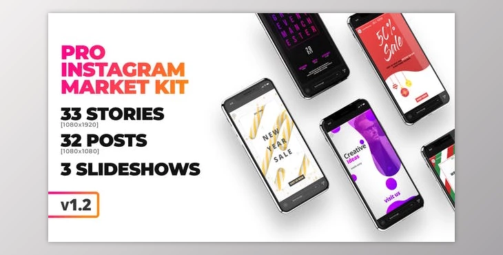 Download [PRO] Instagram Marketing Kit (Videohive 22866205) - AE Project
