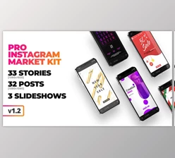 Download [PRO] Instagram Marketing Kit (Videohive 22866205) - AE Project