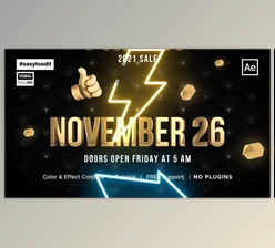 Download Black Friday Sale Promo (Videohive 34614384) - AE Project