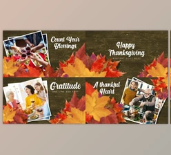 Download Thanksgiving - Autumn Slideshow (Videohive 34636837) - AE Project