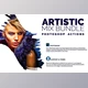 Download Artistic Mix Bundle Photoshop Action - CreativeMarket 4551077
