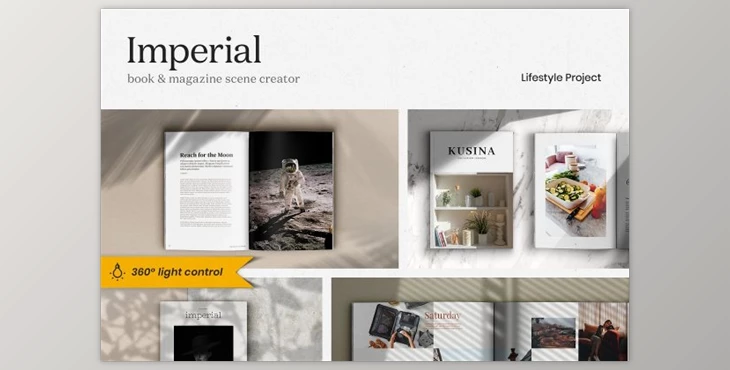 Download Imperial – Magazine Scene Creator (PSD, PDF)