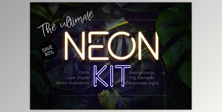 Download The Ultimate Neon Kit CreativeMarket-4864165