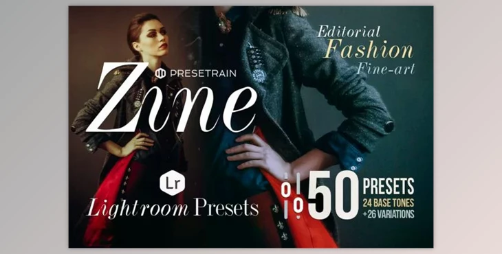 Download Zine – 50 Fashion Lightroom Presets
