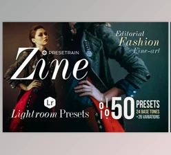 Download Zine – 50 Fashion Lightroom Presets