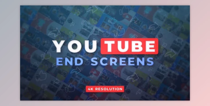 Download YouTube End Screens 4K v.2 - Premiere Pro (Videohive 34536264)