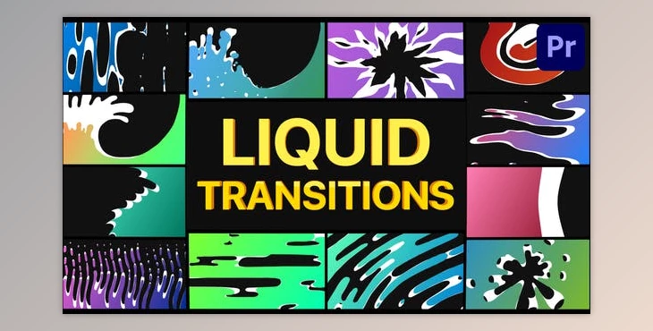 Download Fresh Liquid Transitions | Premiere Pro MOGRT (Videohive 34520036)