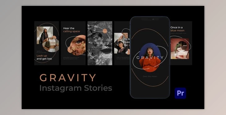 Download Gravity Instagram Stories Pro for Premiere Pro (Videohive 34547467)