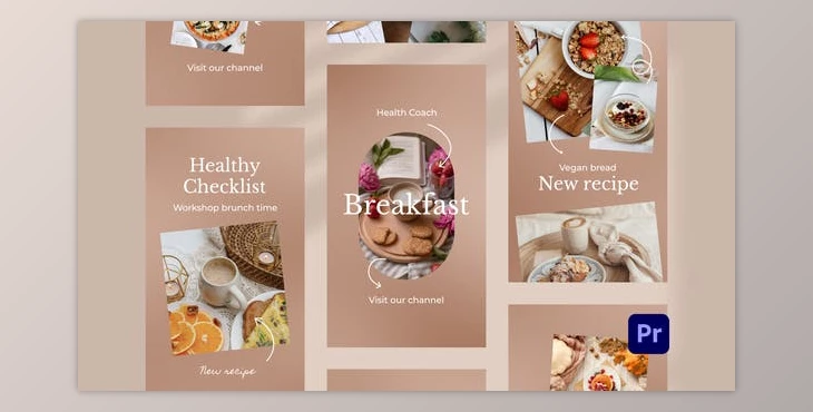 Download Food Blogger Instagram Stories for Premiere Pro (Videohive 34547523)