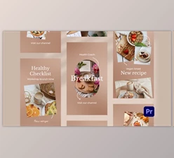 Download Food Blogger Instagram Stories for Premiere Pro (Videohive 34547523)
