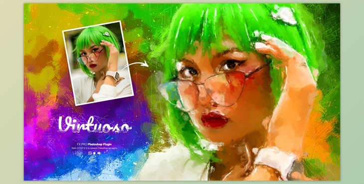 Download Real Painting – Virtuoso – Photoshop Plugin – GraphicRiver 33749996 (ABR, PAT, ATN)