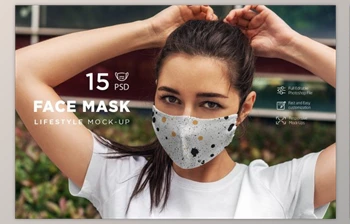 Download <span class='badge badge-warning'>Face</span> Mask MockUp Lifestyle (PSD)