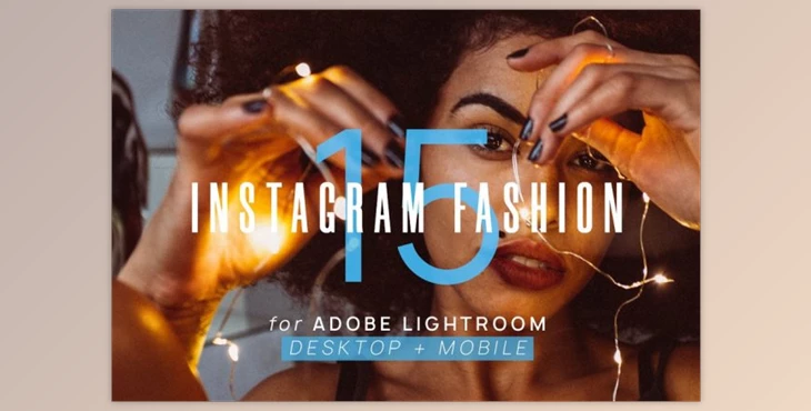 Download 15 Instagram Fashion Presets (Mob, Desk) CreativeMarket 3676837