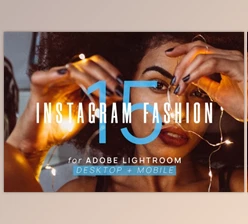Download 15 Instagram Fashion Presets (Mob, Desk) CreativeMarket 3676837