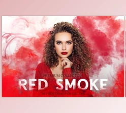 Download Red Smoke Photoshop Overlays Creativemarket 3894299
