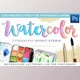 Download Watercolor Lettering Studio Pro (JPG, PSD, ATN)