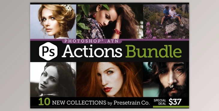 Download New Photoshop Actions Bundle Creativemarket 2486702