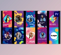 Download Colorful Liquid Stories Slideshow | Premiere Pro MOGRT (Videohive 34522119)