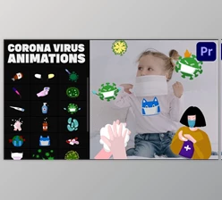 Download Corona Virus Hand-Drawn Animations for Premiere Pro MOGRT (Videohive 34684032)