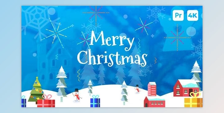 Download Merry Christmas Slideshow | Premiere Pro MOGRT (Videohive 34703834)