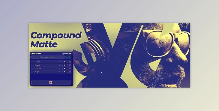 Aescripts - Download Compound Matte v2.0 (Win, Mac)