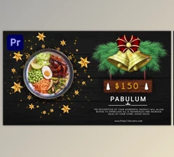 Download Merry Christmas Menu Restaurant Promo Mogrt (Videohive 34544328)