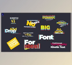 Download Kinetic Text Animations V3 (Videohive 34471628)