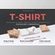 Download T-shirt Packages Perspective View (PSD, PDF)